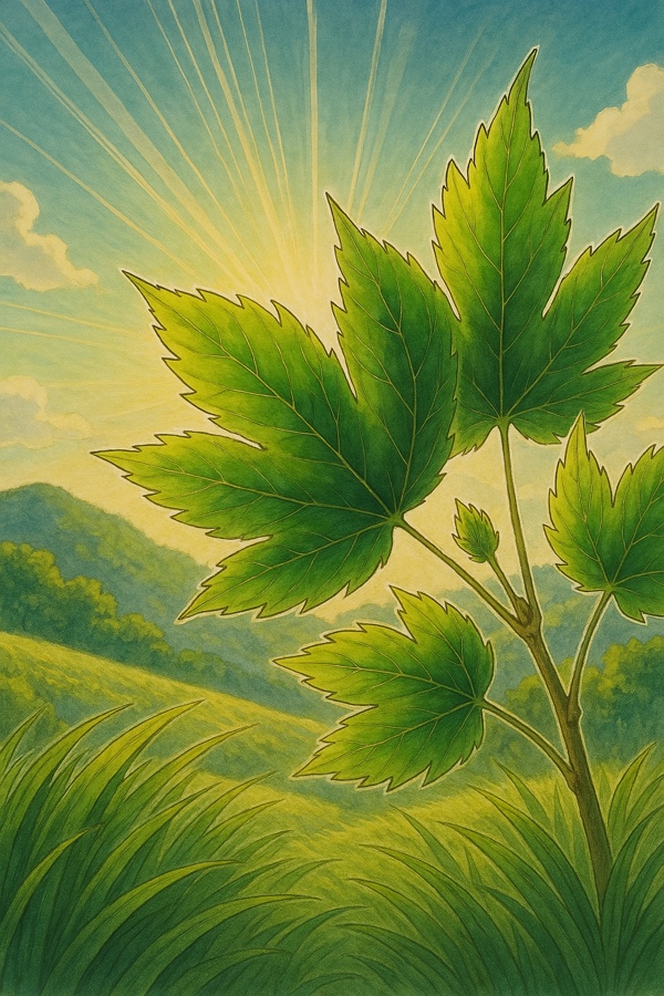 明日葉のイラスト